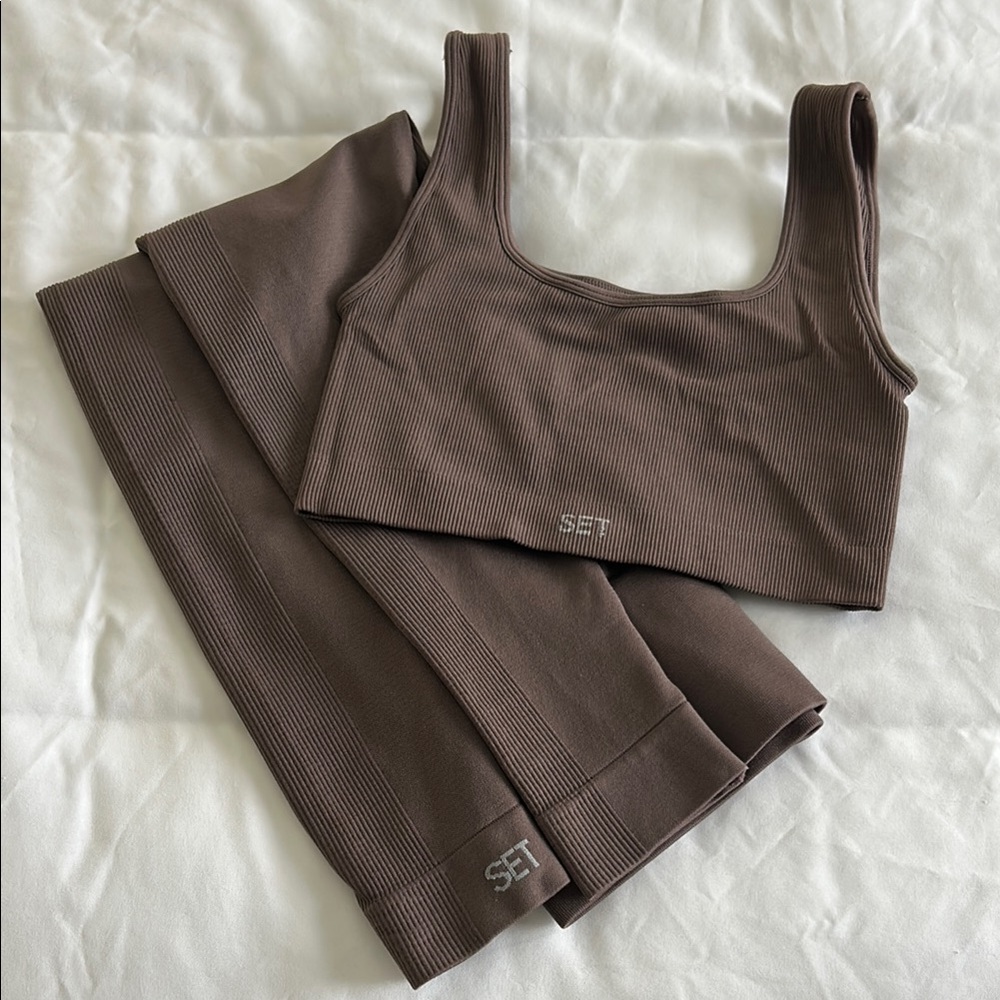 SET Active Ribbed Workout Set
